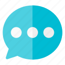 bubble, chat, communication, message, talk