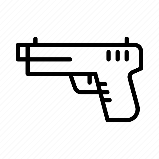 Arm, crime, fire, gun, pistol, violence, weapon icon - Download on Iconfinder
