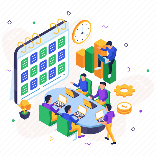 Timetable, schedule, business meeting, planner, deadline icon - Download on Iconfinder