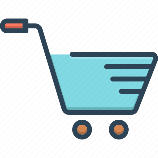 Basket, cart, delivery, ecommerce, shopping cart, supermarket, trolley icon - Download on Iconfinder