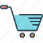basket, cart, delivery, ecommerce, shopping cart, supermarket, trolley 