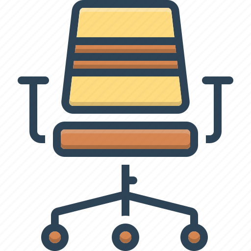 Armchair, chair, dado, furniture, office, pedestal, seat icon - Download on Iconfinder