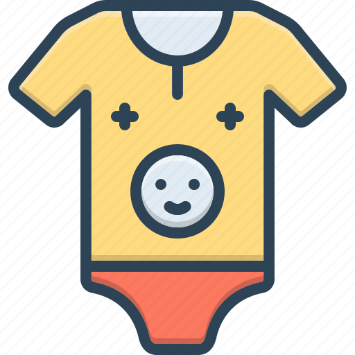 Baby, bodysuit, clothes, fashion, jumpsuit, onesie, romper icon - Download on Iconfinder