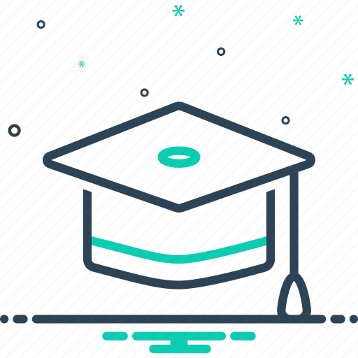Academic, achievement, bachelor, degree, diploma, graduation, graduation cap icon - Download on Iconfinder