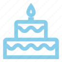 anniversary, birthday, cake, candle