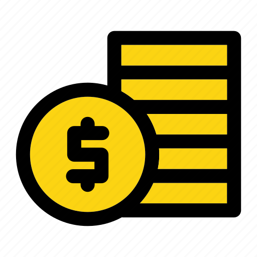 Cash, coins, currency, dollar, payment icon - Download on Iconfinder