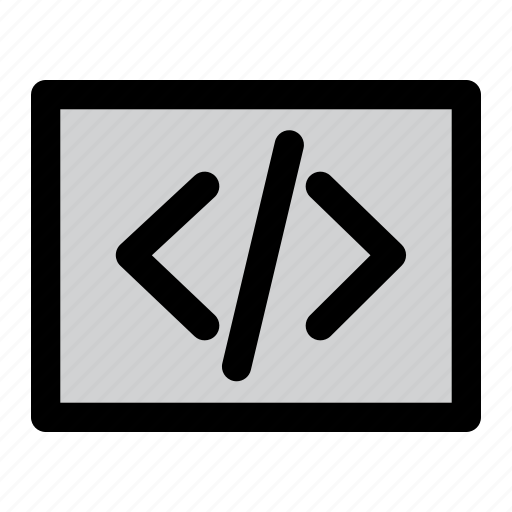 Code, coding, end, front, html icon - Download on Iconfinder
