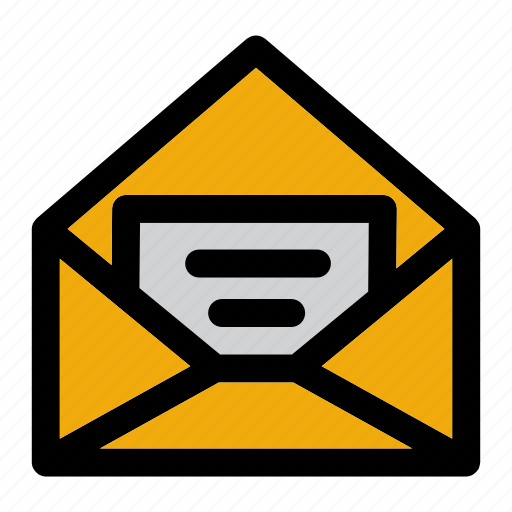 Envelope, mail, open icon - Download on Iconfinder