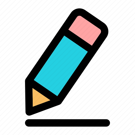 Edit, pencil, stationery, write, writing icon - Download on Iconfinder