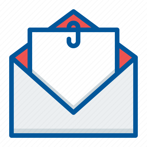Attachment, email, inbox icon - Download on Iconfinder