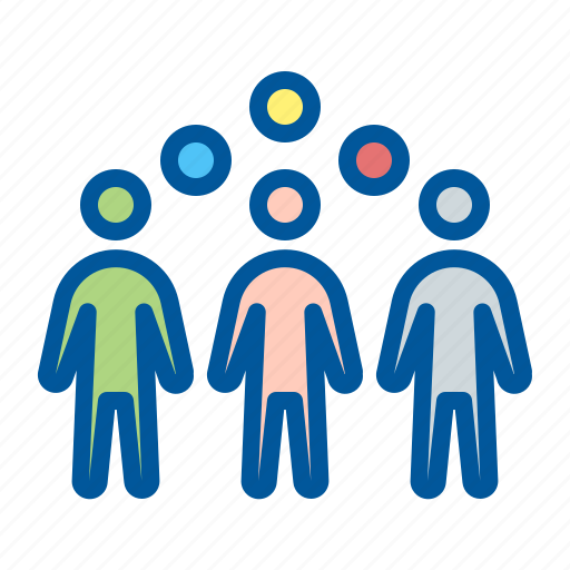 Collective, crowd, people icon - Download on Iconfinder