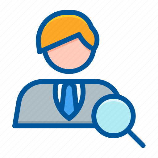 Employee, search, user icon - Download on Iconfinder