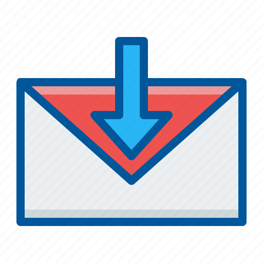 Incoming, mail, receive icon - Download on Iconfinder