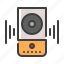 audio, loudspeaker, multimedia, play, sound, speaker, volume 