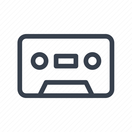 Cartridge, case, cassete, music, recorder icon - Download on Iconfinder