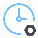 clock, connection, optimization, options, seo, settings, time 