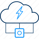 cloud, storage, computing, database, network
