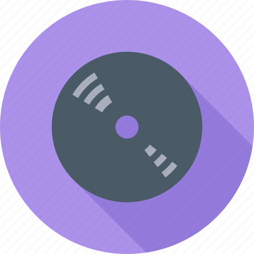 Audio, music, record, sound, vinyl record icon - Download on Iconfinder