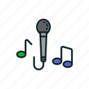 mic, microphone, multimedia, record icon