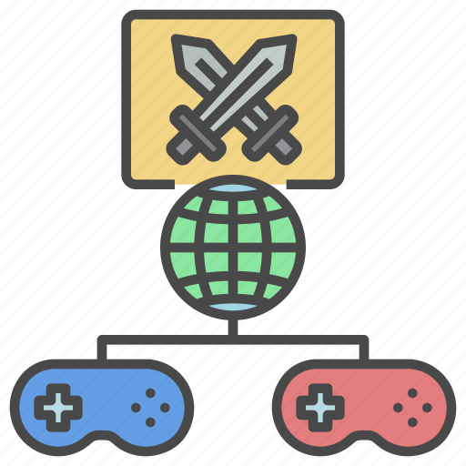 Online, battle, pvp, competition, moba, game icon - Download on Iconfinder
