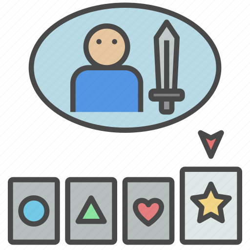 Pass, reward, login, item, moba, game icon - Download on Iconfinder