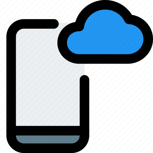 Mobile, cloud, smartphone, phone icon - Download on Iconfinder