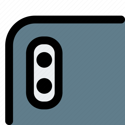 Vertical, back, camera, mobile icon - Download on Iconfinder