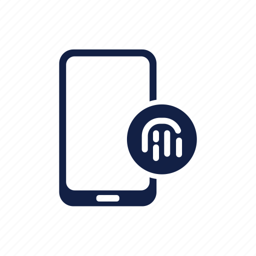 Mobile, fingerprint, phone, technology, message, talk, app icon - Download on Iconfinder