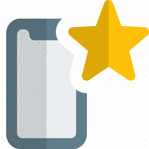 Smartphone, star, mobile, bookmark icon - Download on Iconfinder