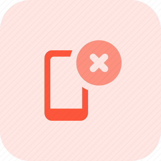 Mobile, cancel, action, close icon - Download on Iconfinder