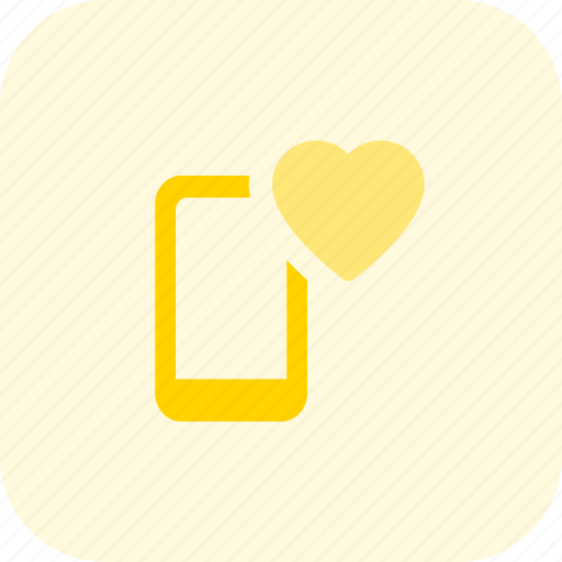 Mobile, heart, action, favorite icon - Download on Iconfinder