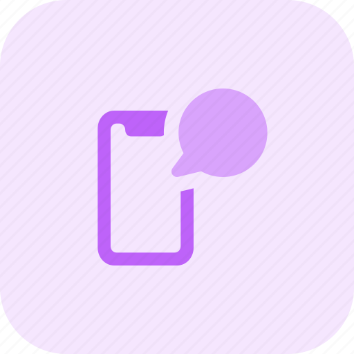 Smartphone, chat, mobile, conversation icon - Download on Iconfinder