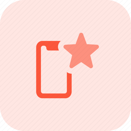 Smartphone, star, mobile, bookmark icon - Download on Iconfinder