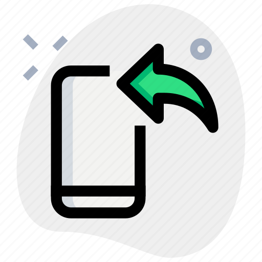 Mobile, reply, action, smartphone icon - Download on Iconfinder