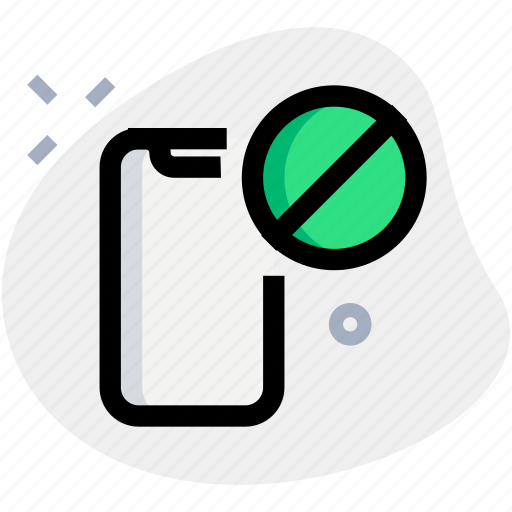 Smartphone, forbidden, mobile, action icon - Download on Iconfinder