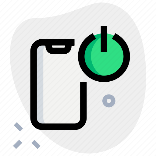 Smartphone, on, off, mobile, action icon - Download on Iconfinder