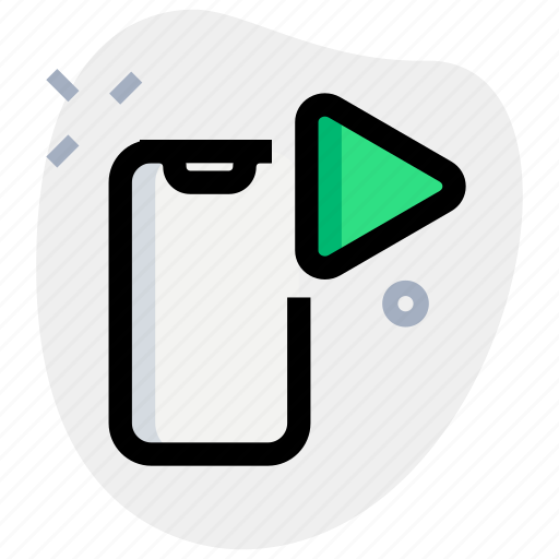 Smartphone, play, mobile, action icon - Download on Iconfinder