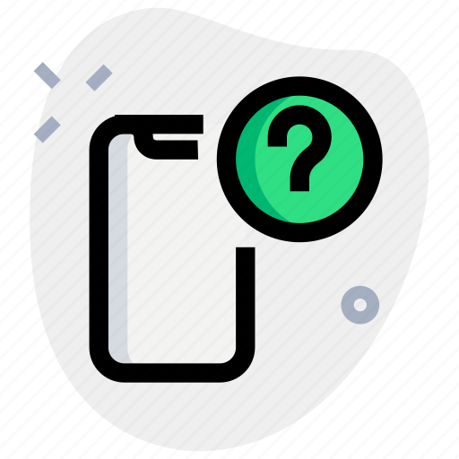Smartphone, question, mobile, action icon - Download on Iconfinder