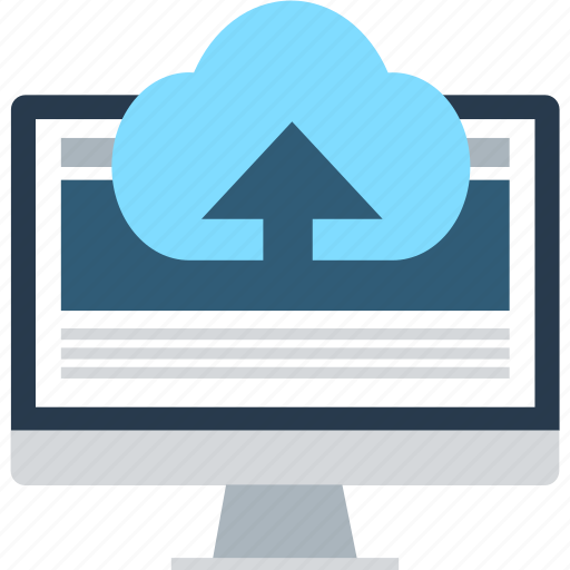 Backup, cloud, computer, device, hosting, upload, network icon - Download on Iconfinder