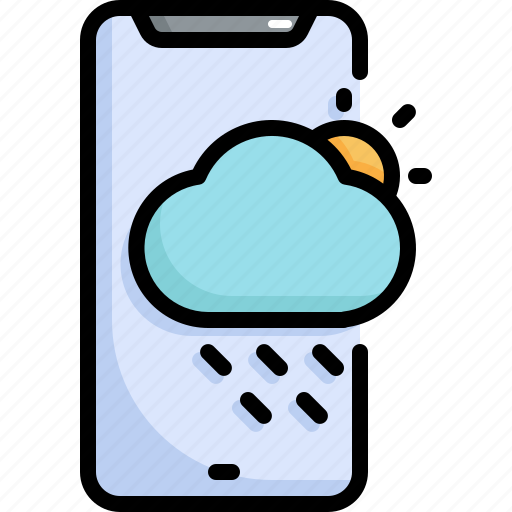 Function, forecast, mobile, app, application, clud, weather icon - Download on Iconfinder