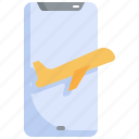 app, application, mobile, flight, plane, ticket, airplane