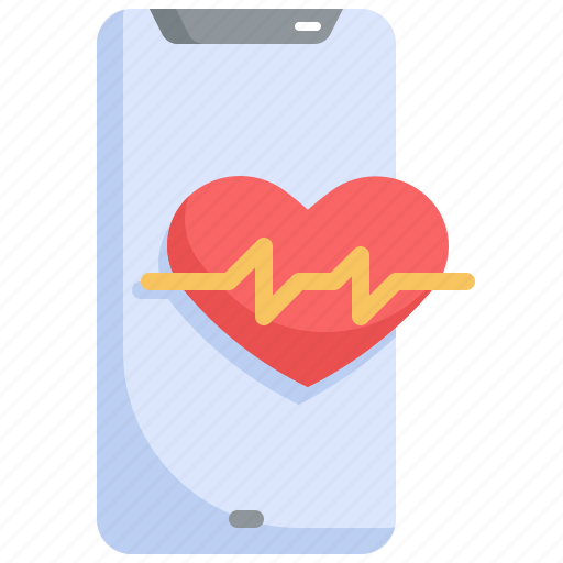 App, heart, medical, application, mobile, rate, function icon - Download on Iconfinder