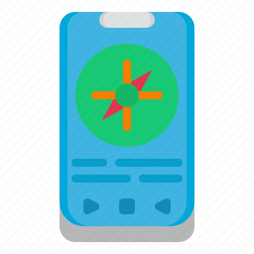 Compass, application, mobile, location, smartphone icon - Download on Iconfinder