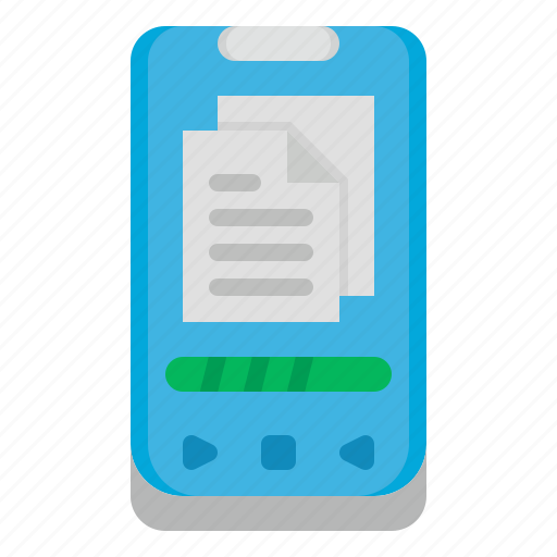 Copy, file, document, phone, mobile icon - Download on Iconfinder