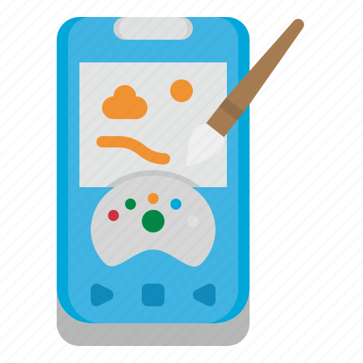 Drawing, paint, application, smartphone, mobile icon - Download on Iconfinder
