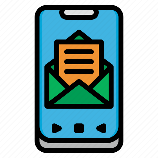 Email, mail, inbox, smartphone, mobile icon - Download on Iconfinder