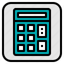 account, application, calculator, mathmatic, number 