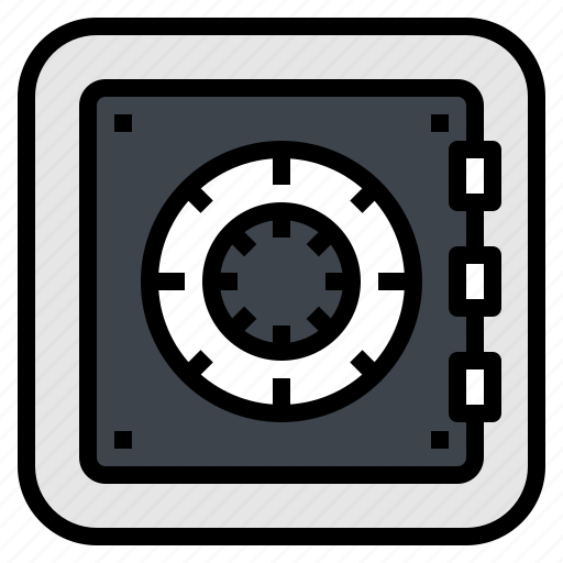 Bank, lock, money, safe, security icon - Download on Iconfinder