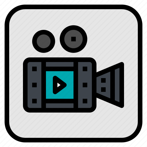 Camera, clip, movie, vdo, video icon - Download on Iconfinder