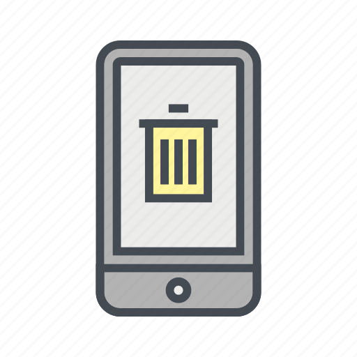 App, mobile, trash icon - Download on Iconfinder